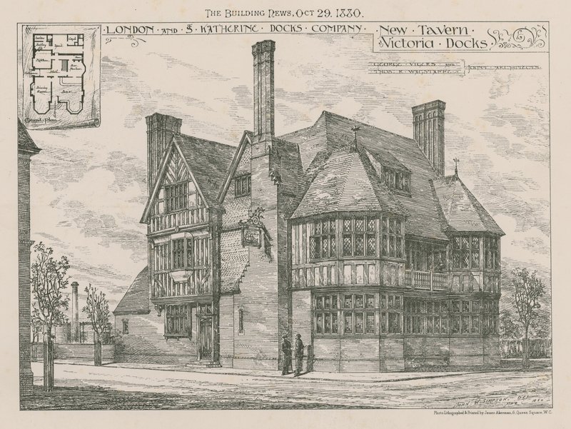 New Tavern, Victoria Docks od English School