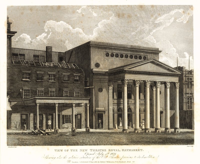 Nové divadlo Royal, Haymarket od English School
