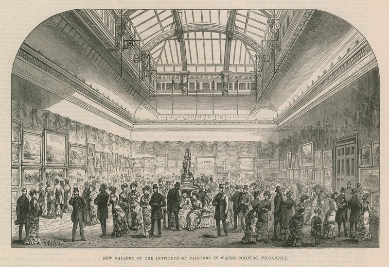 Nová galerie Institutu malířů akvarelů od English School