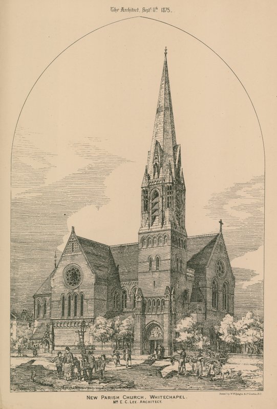 Nový farní kostel, Whitechapel od English School
