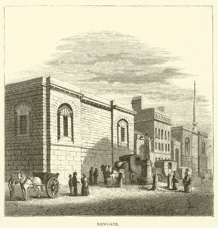 Newgate (rytina) od English School