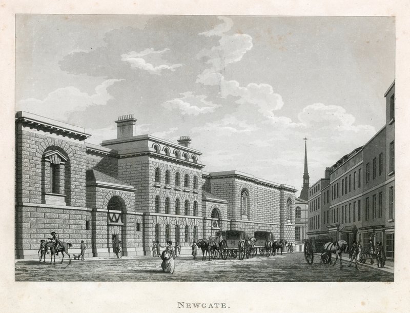 Vězení Newgate od English School