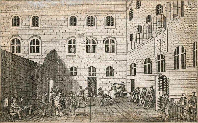Vězení Newgate od English School