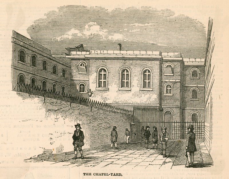 Věznice Newgate od English School