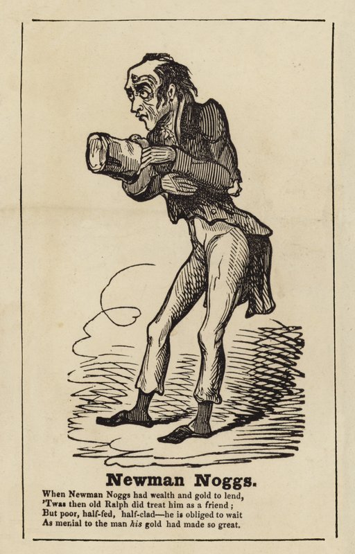 Newman Noggs od Nicholase Nicklebyho od English School