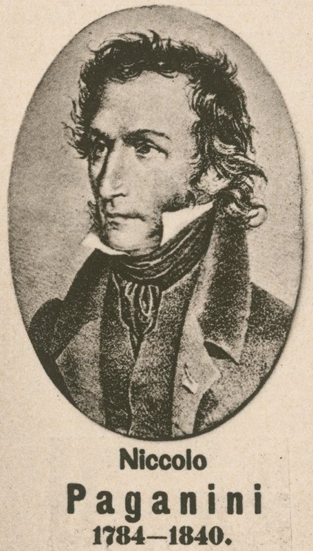 Niccolo Paganini (hlubotisk) od English School