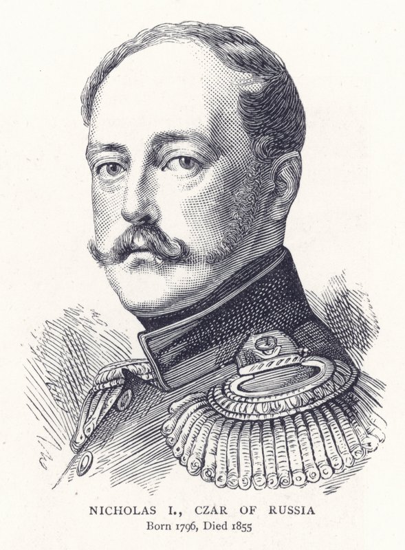 Nicholas I, car ruský od English School