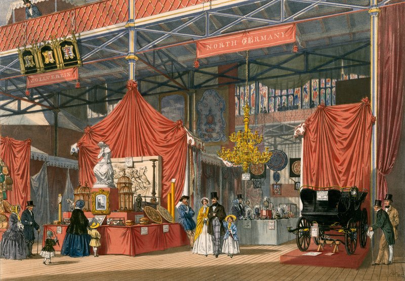 Severní Německo, Velká výstava z roku 1851 od English School