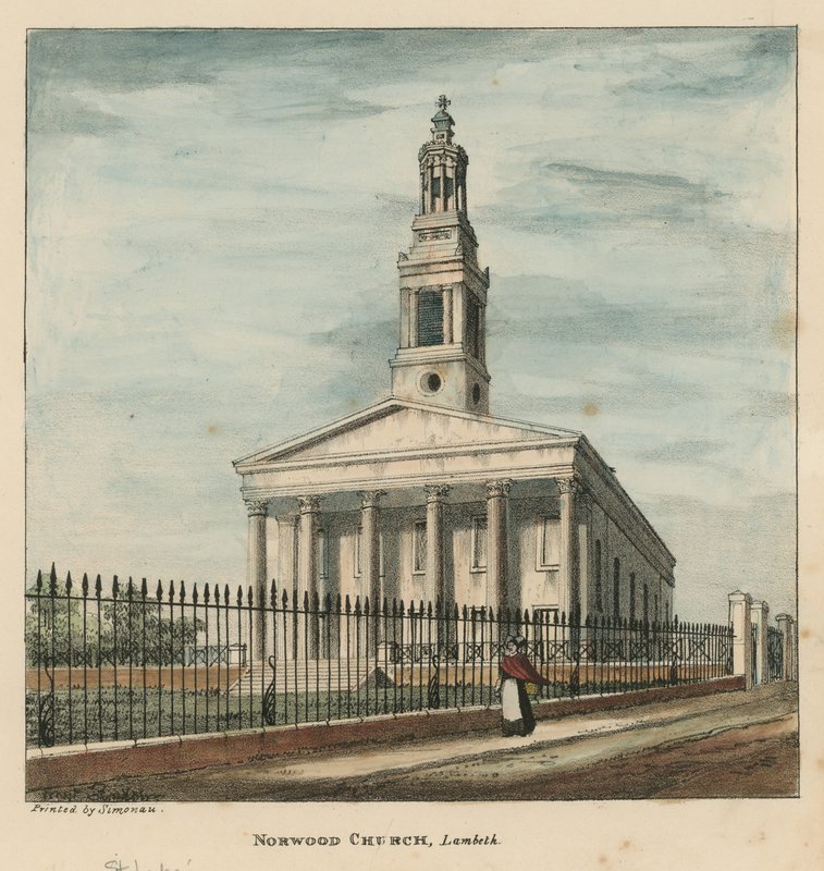 Norwood Church, Lambeth, Londýn od English School