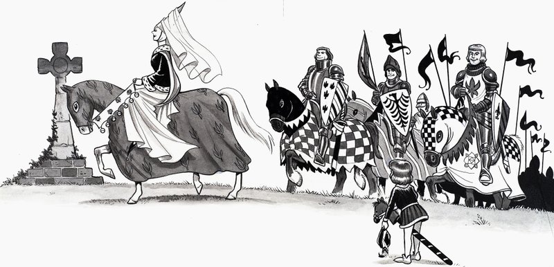 Ilustrace říkanky od English School