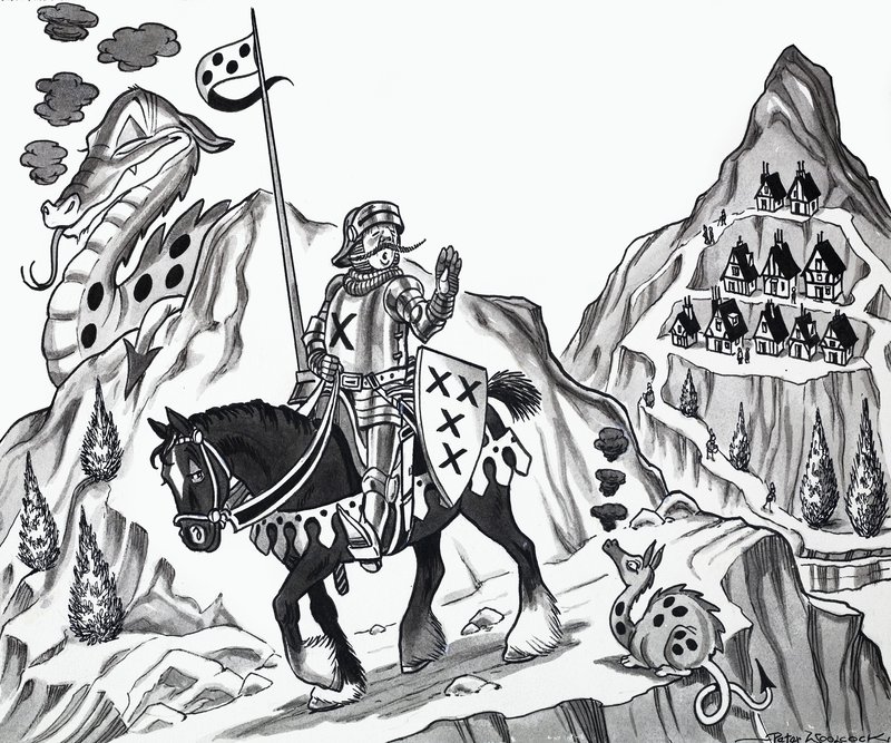 Ilustrace říkanky od English School