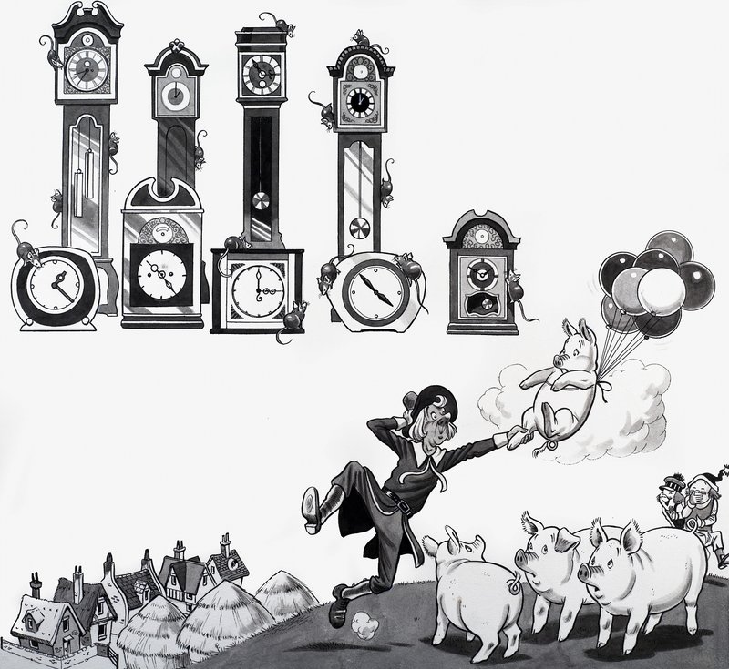 Ilustrace říkanky od English School