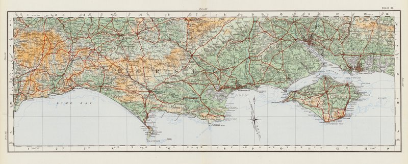 Mapa OS od English School