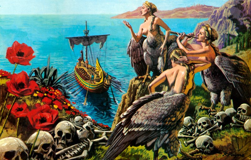 Odysseus a Sirény od English School