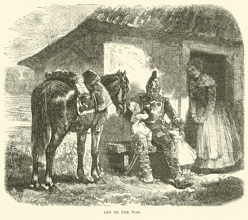 Odchod do války, říjen 1870 od English School