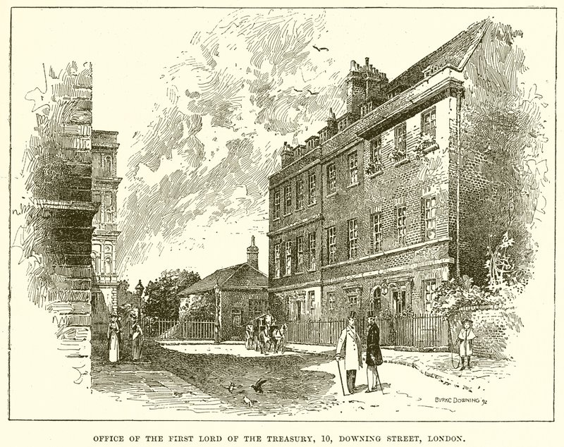 Office of the First Lord of the Treasury, 10, Downing Street, London od English School