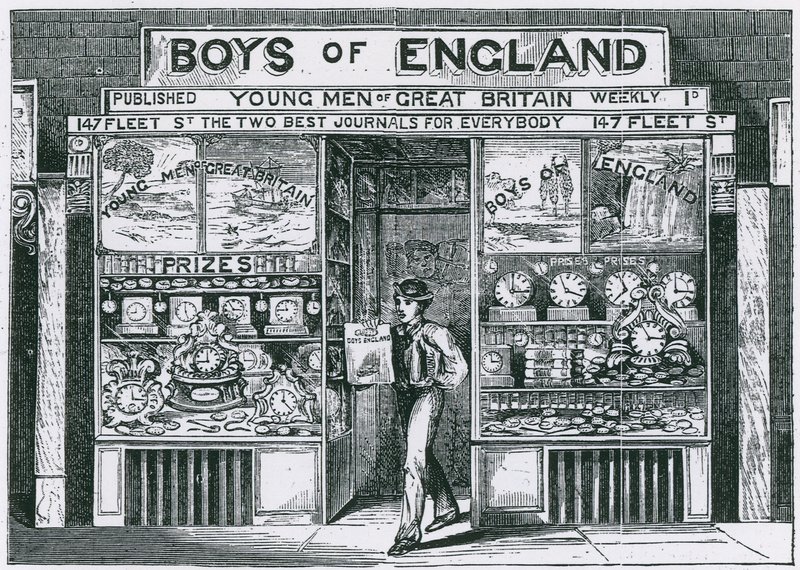 Kanceláře Edwina J Bretta, vydavatele Boys of England od English School