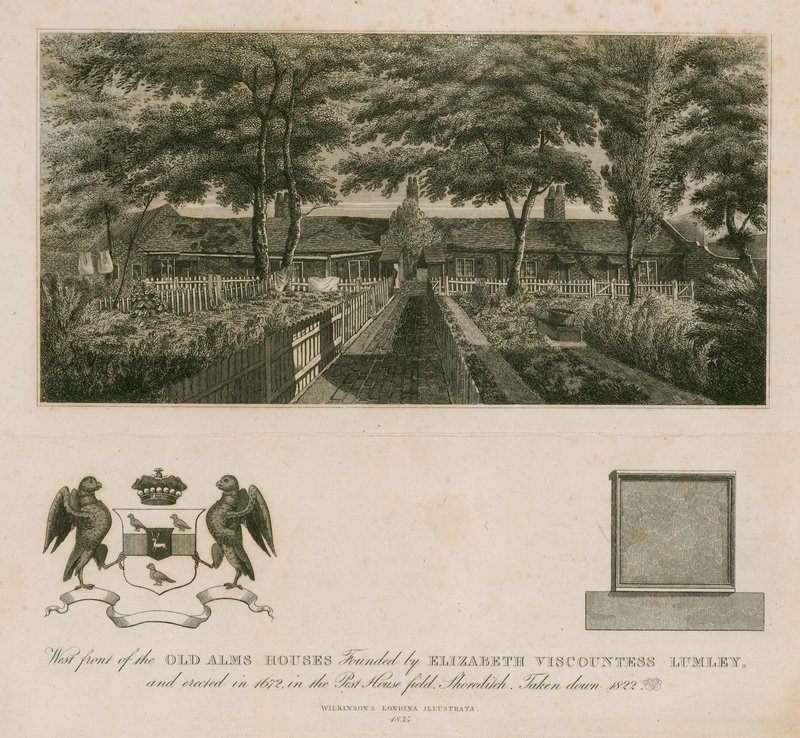 Old Alms Houses, Shoreditch od English School