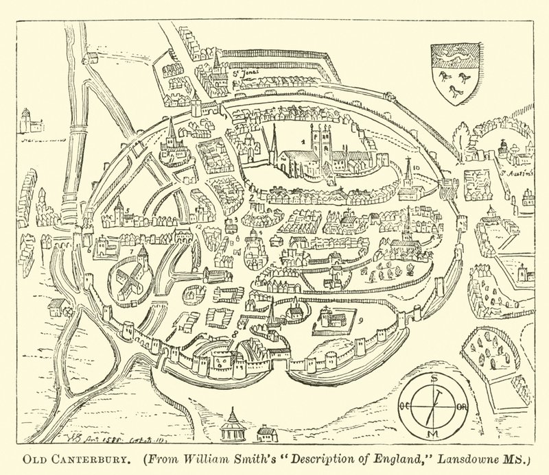 Staré Canterbury od English School
