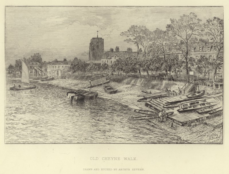 Starý Cheyne Walk od English School