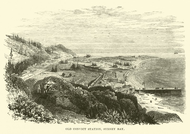 Old Convict Station, Sydney Bay od English School