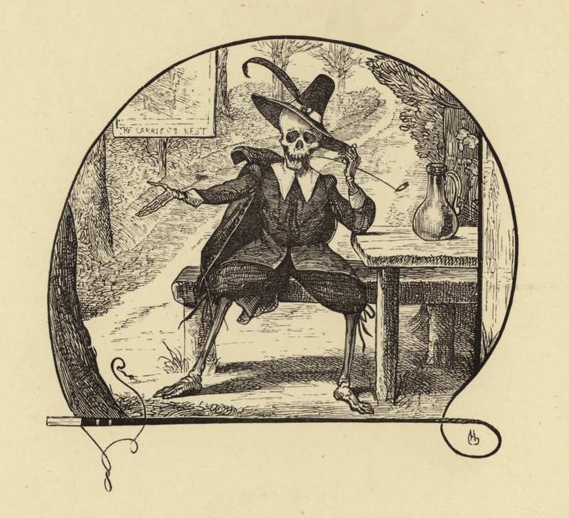 Old Hobson, John Milton (rytina) od English School