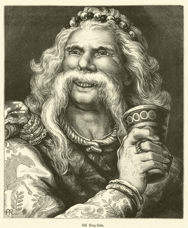 Old King Cole (rytina) od English School