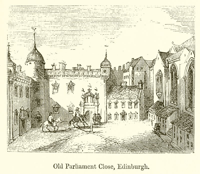 Old Parliament Close, Edinburgh od English School