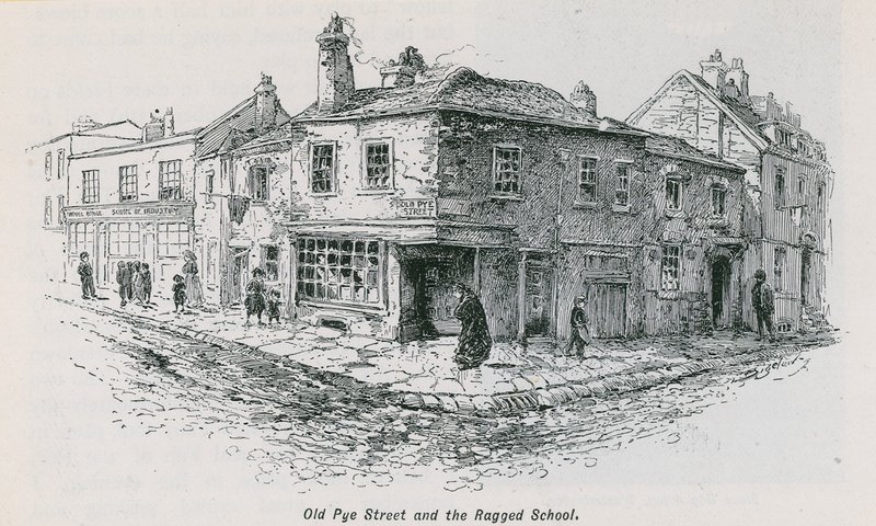 Old Pye Street a Ragged School od English School