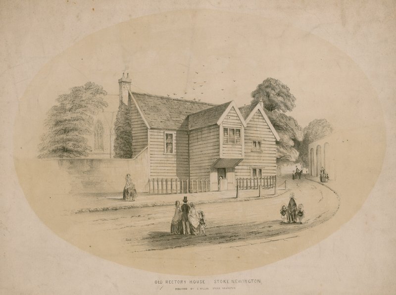 Old Rectory House ve Stoke Newington od English School
