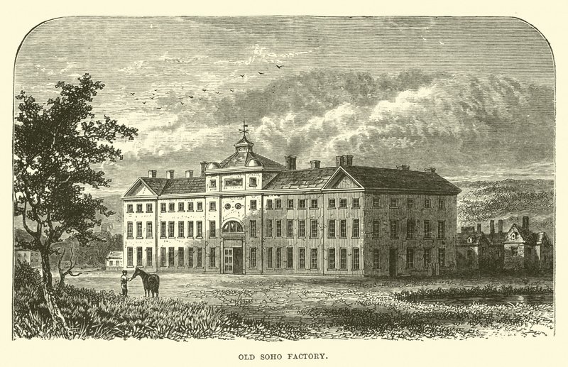 Stará továrna v Soho od English School