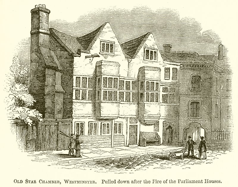 Old Star Chamber, Westminster od English School