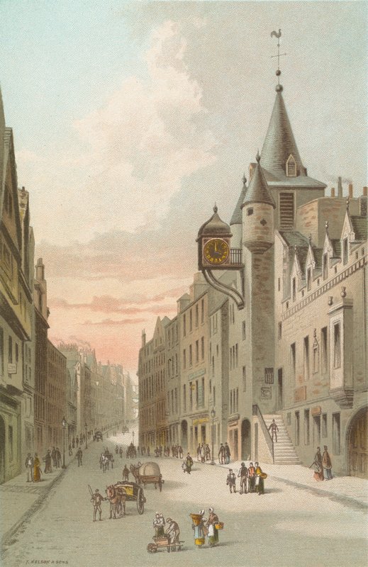 Old Tolbooth a Canongate - Edinburgh od English School