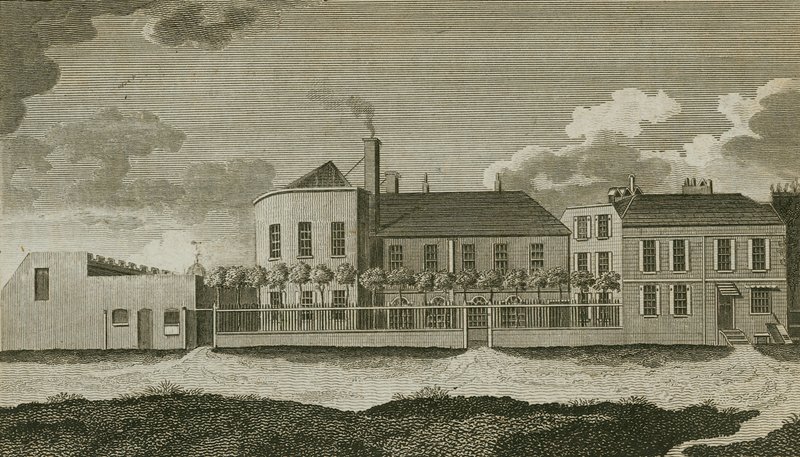 Old White Conduit House, Pentonville, Londýn od English School
