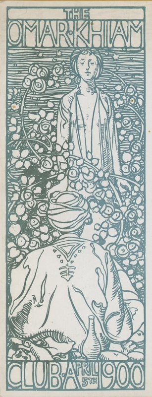 Klubová večeře Omara Khayyama, 5. dubna 1900 od English School