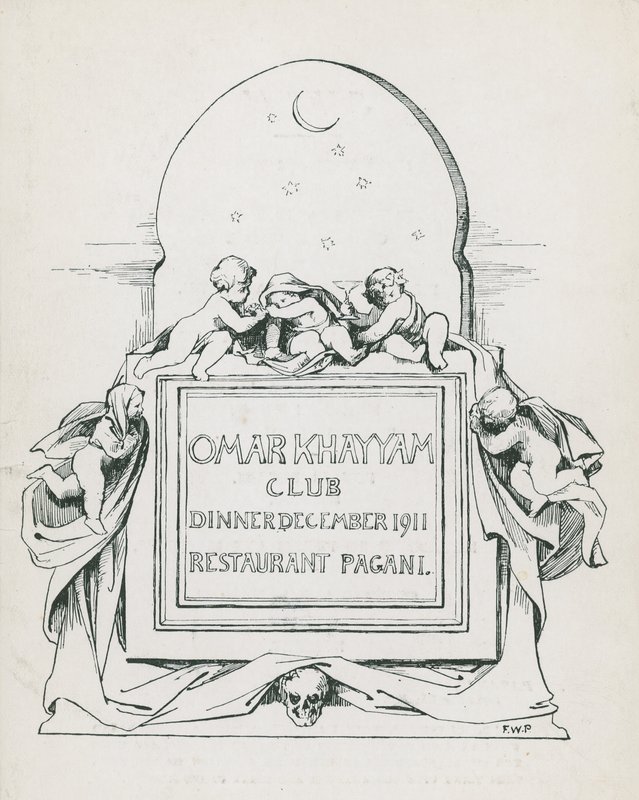 My Khayyam Club Dinner, 19. prosince, tolik pohanských restaurací od English School