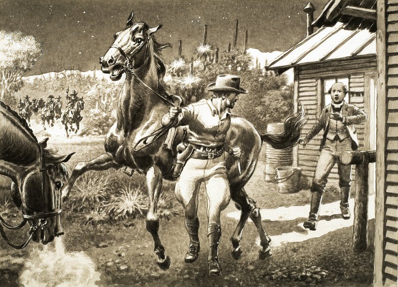On the Run: Hunted -- By a Hundred Human Bloodhounds od English School