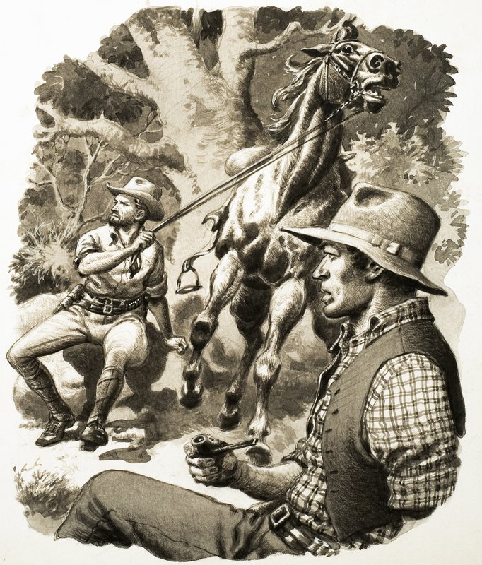 On the Run: Hunted -- By a Hundred Human Bloodhounds od English School