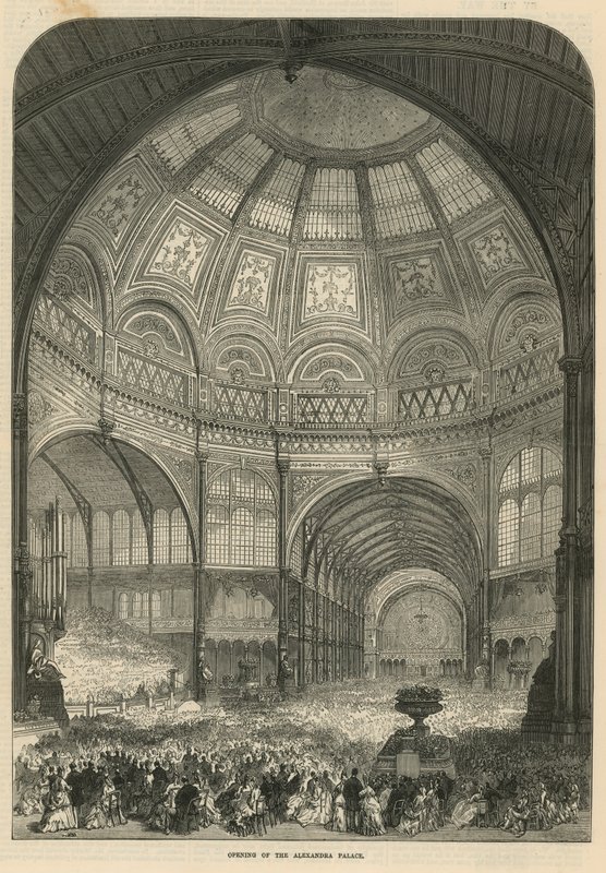 Otevření Alexandra Palace od English School