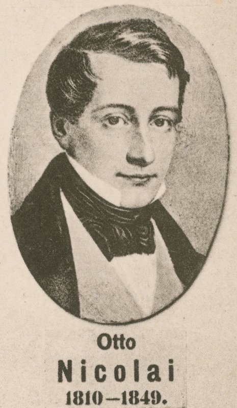 Otto Nicolai (rytina) od English School