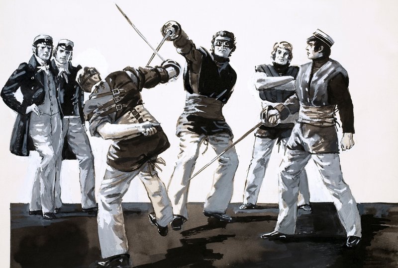 Otto Von Bismarck vyhrál 26 z 27 duelů od English School