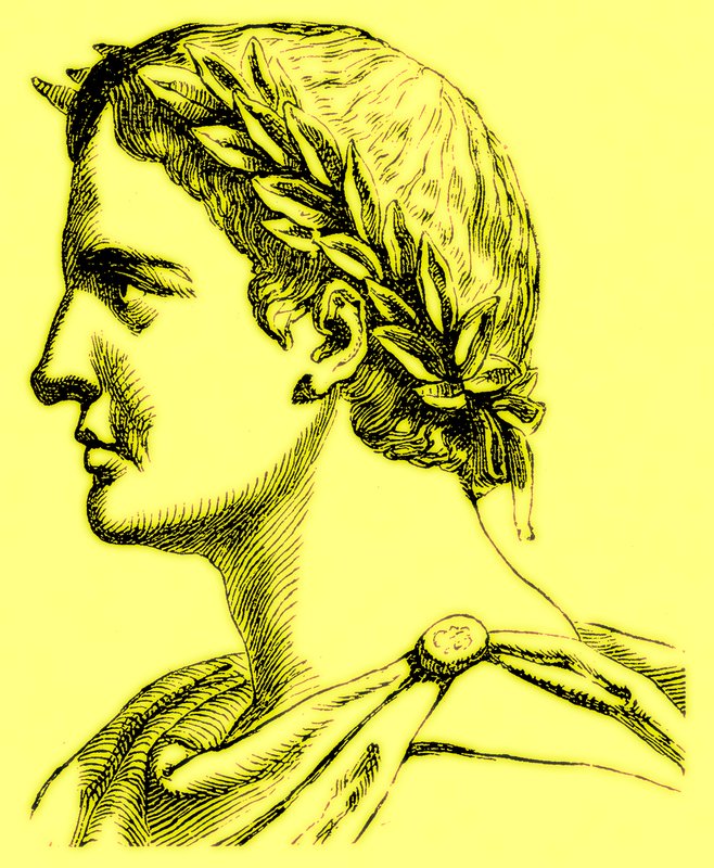 Ovidius Naso, ilustrace z Ilustrované historie světa, publikované kolem roku 1880 (digitálně vylepšený obrázek) od English School