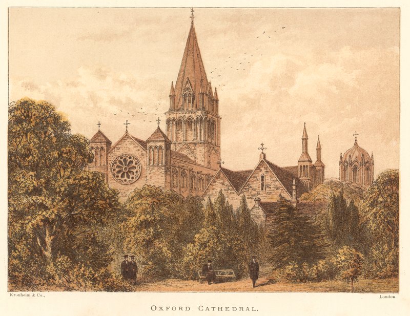 Oxfordská katedrála od English School