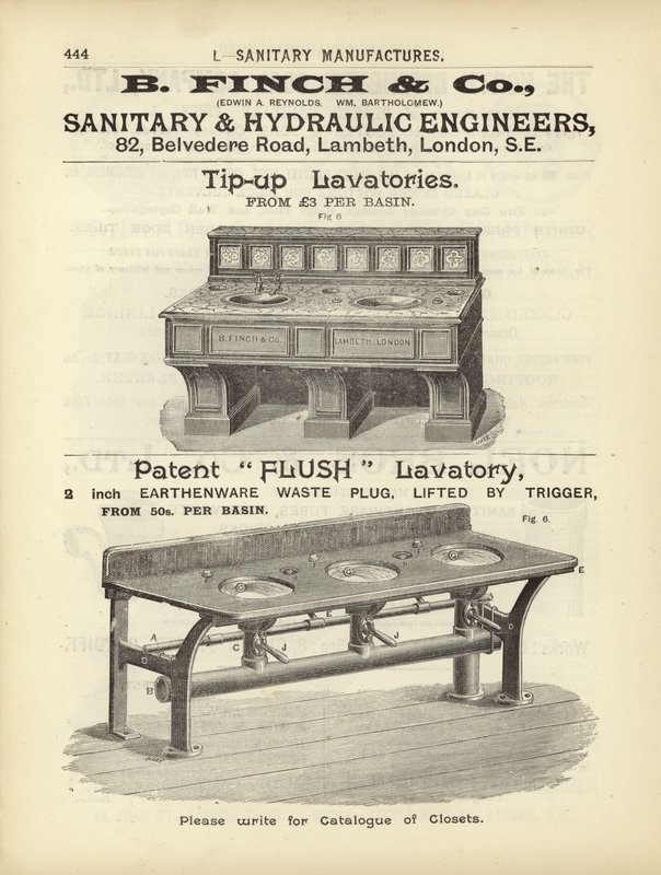 Stránka z Kompendia architektů, geodetů a inženýrů z roku 1892 od English School