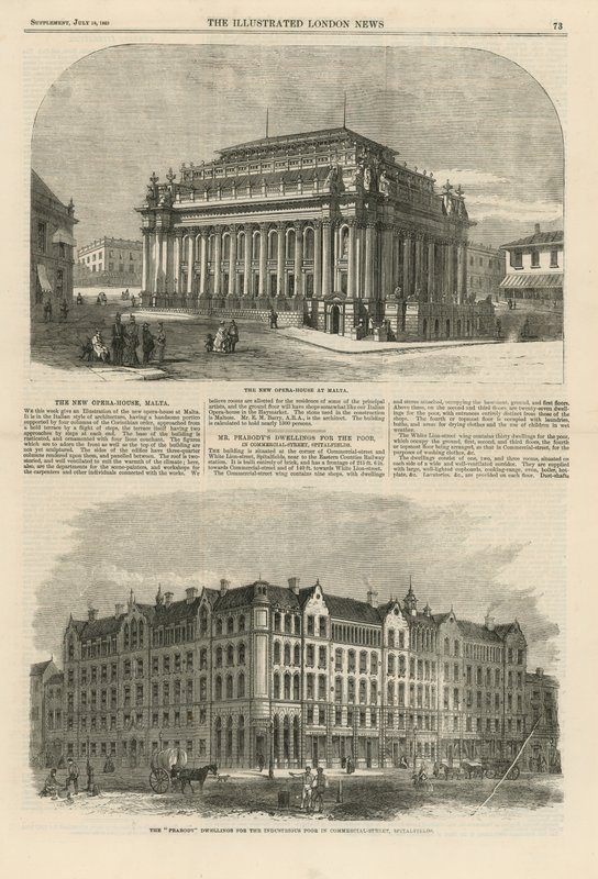 Stránka z Illustrated London News od English School