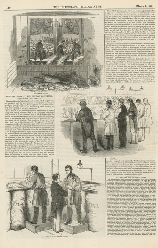 Stránka z Illustrated London News od English School