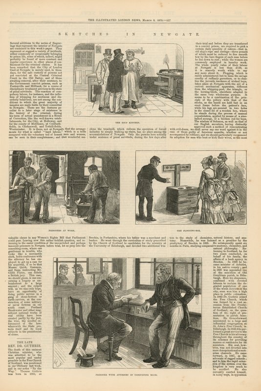 Stránka z Illustrated London News od English School