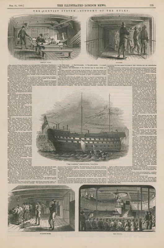 Stránka z Illustrated London News od English School