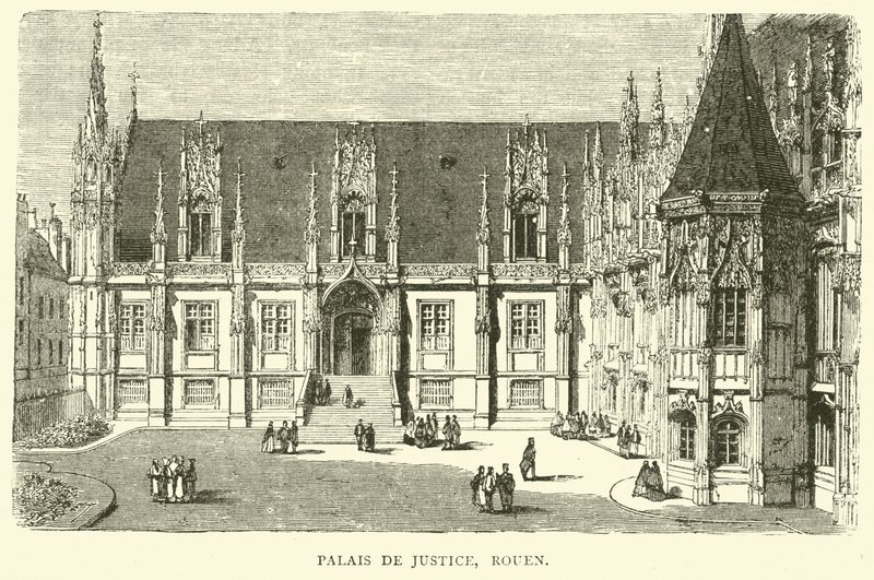 Soud, Rouen, prosinec 1870 od English School