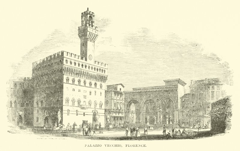 Palazzo Vecchio, Florencie od English School
